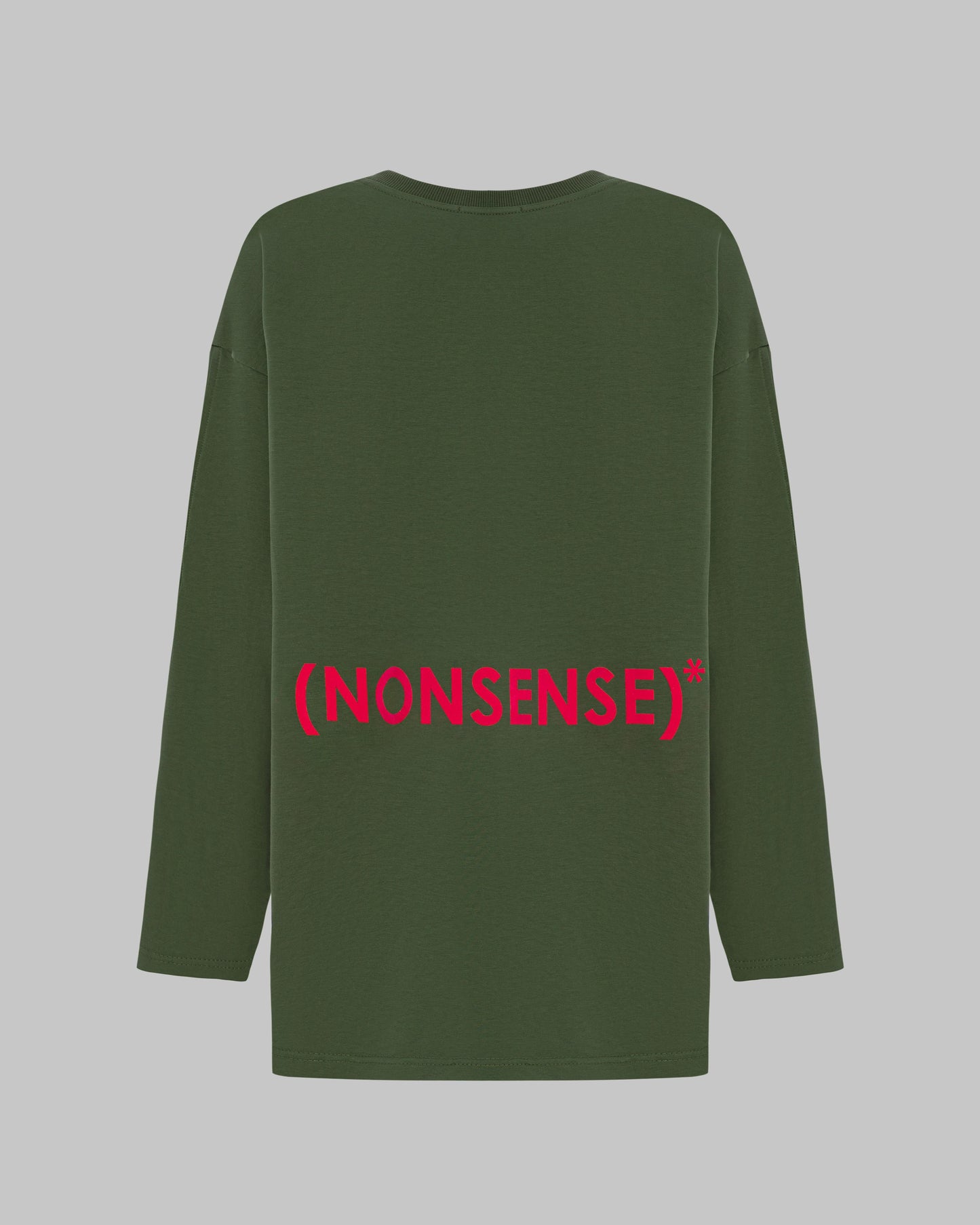 OVERSIZED LONG SLEEVE KHAKI