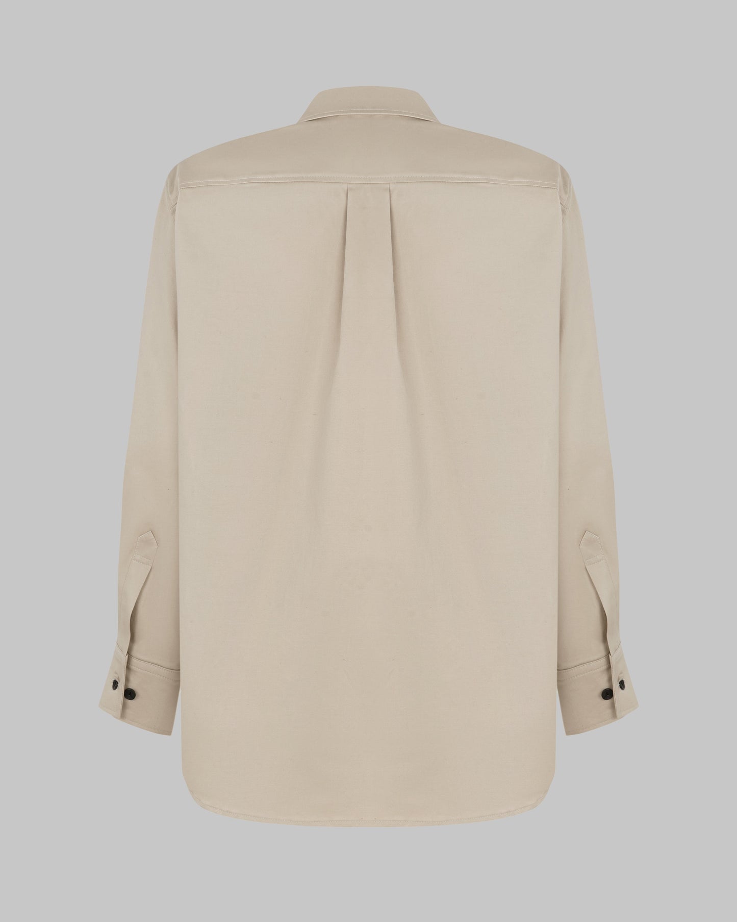 STRONG SHOULDER SHIRT BEIGE