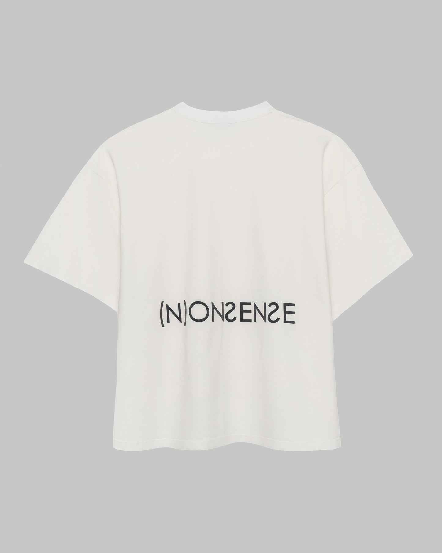 OVERSIZED T-SHIRT (N)ONSENSE WHITE
