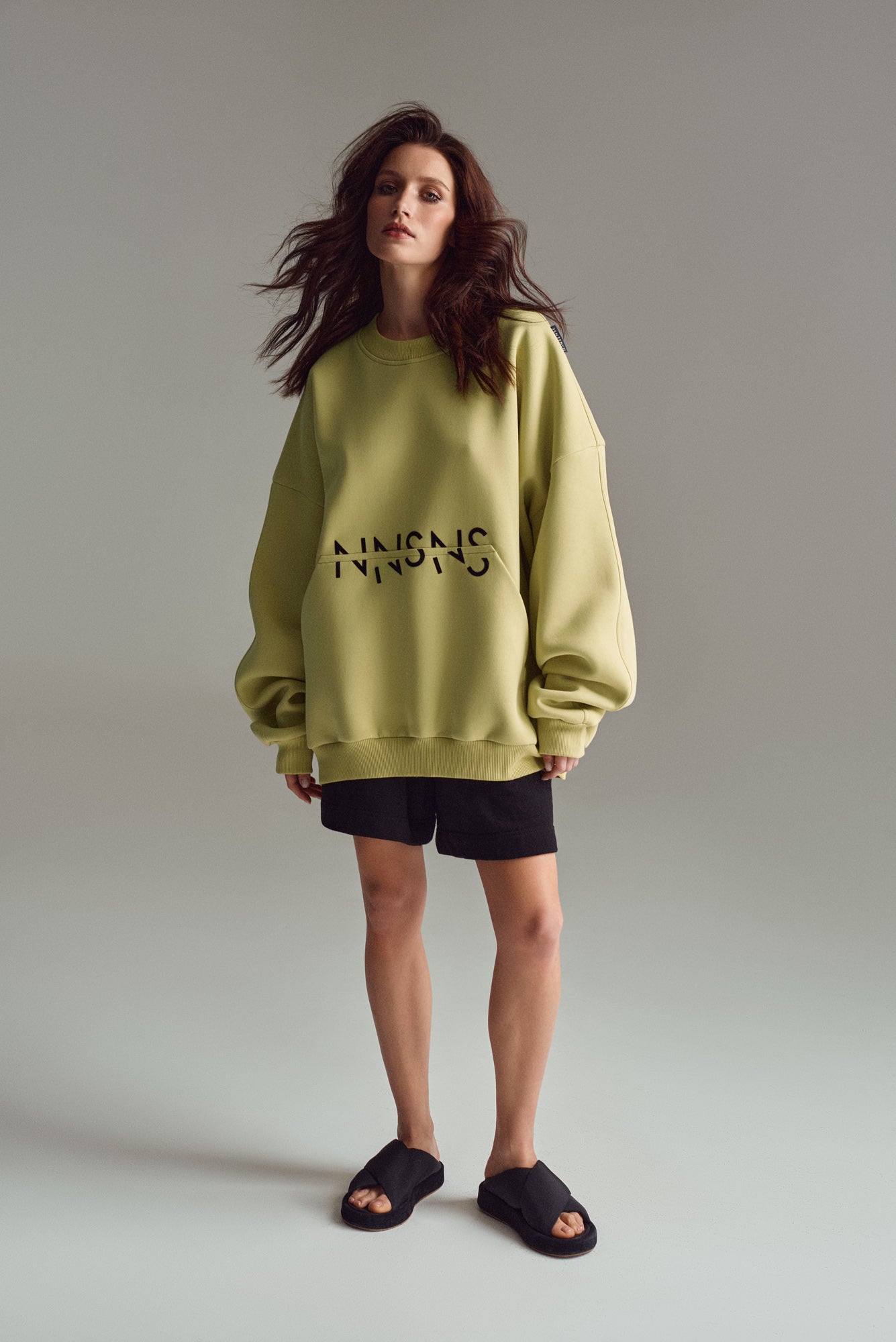 SWEATSHIRT NNSNS PISTACHIO