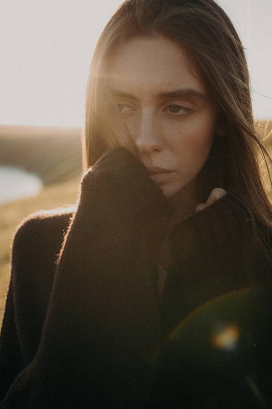 MERINO CARDIGAN NONSENSE CHOCOLATE