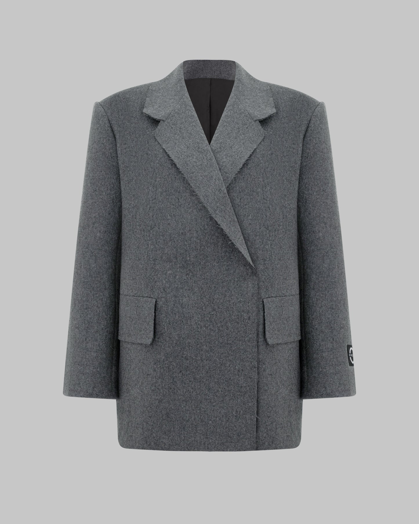 OVERSIZED RAFFLE WOOL JACKET