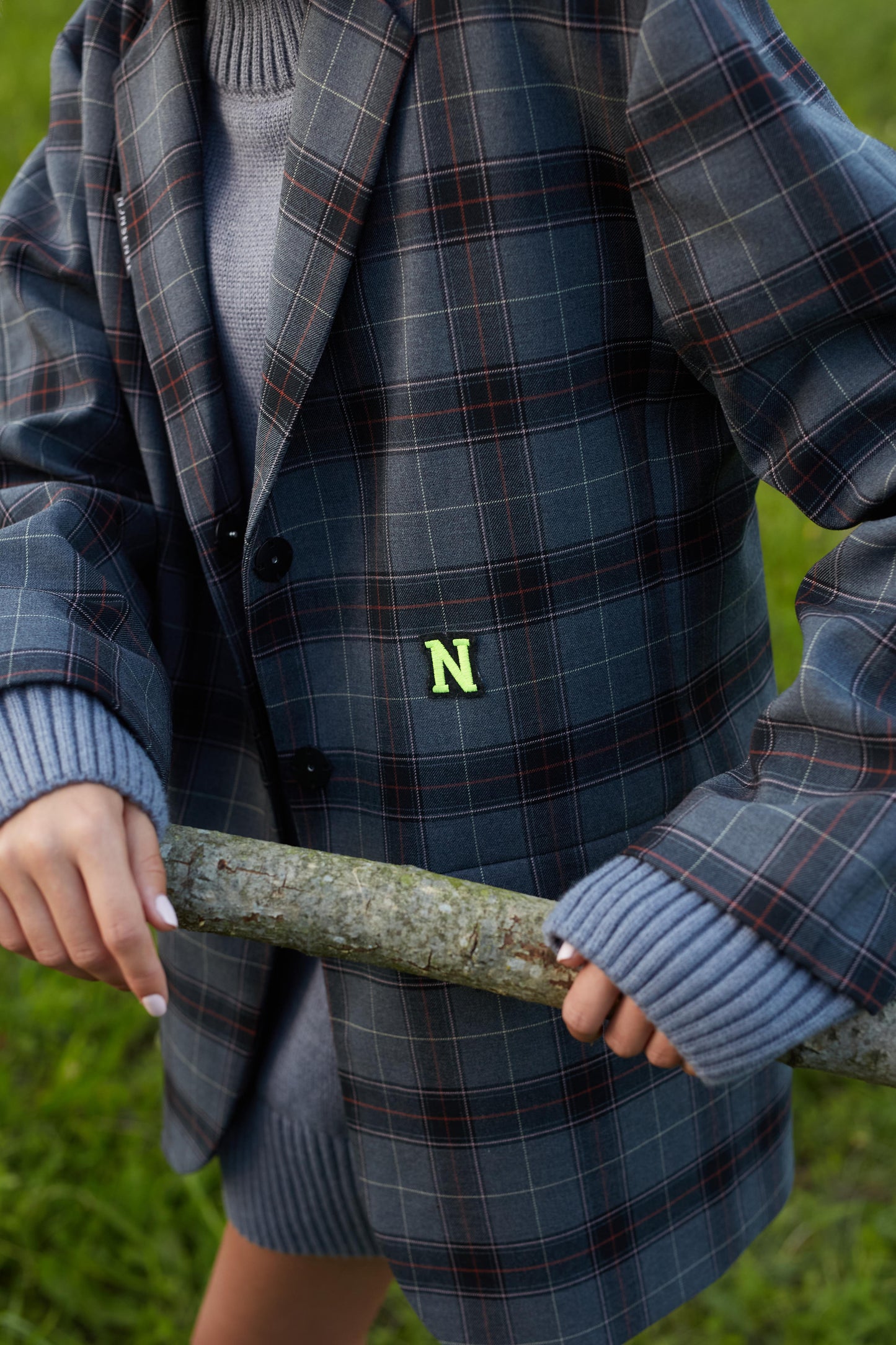 OVERSIZED JACKET NONSENSE “N”