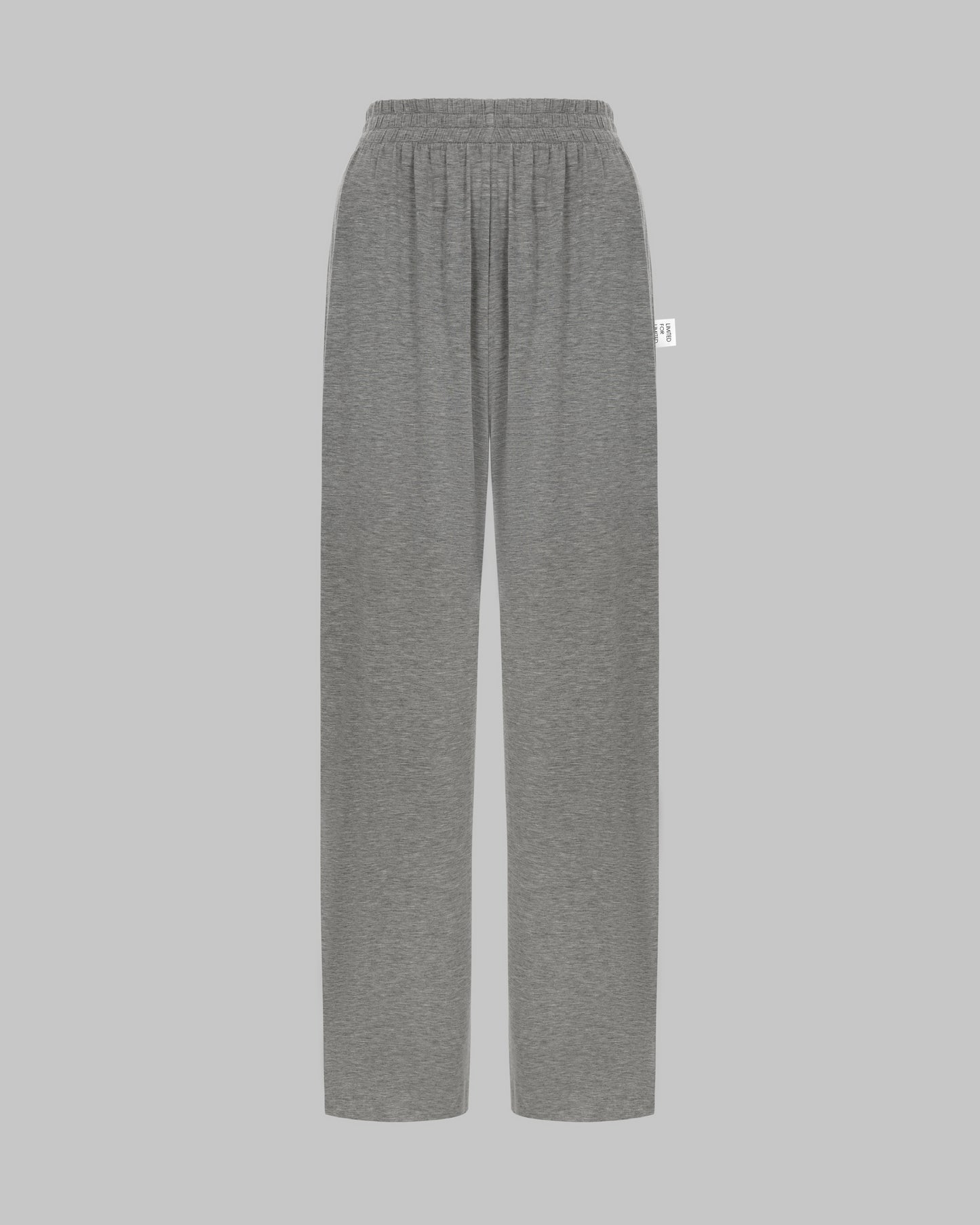 VISCOSE SUIT LIGHT GREY MELANGE