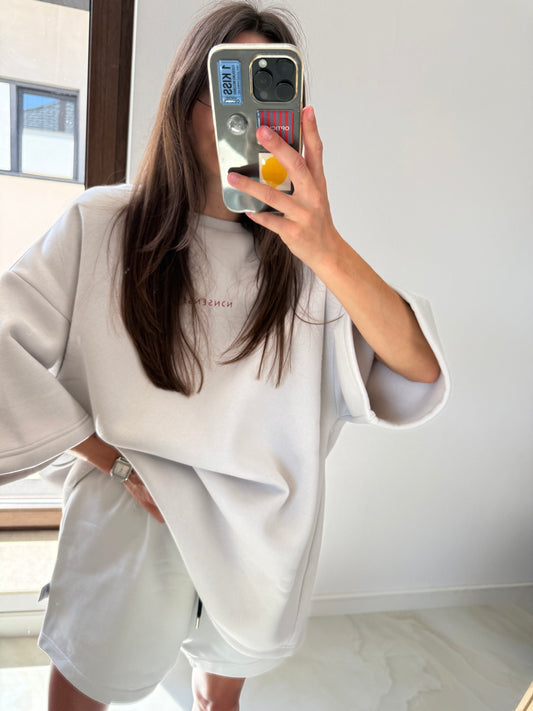 SWEATSHIRT LIGHT GRAY