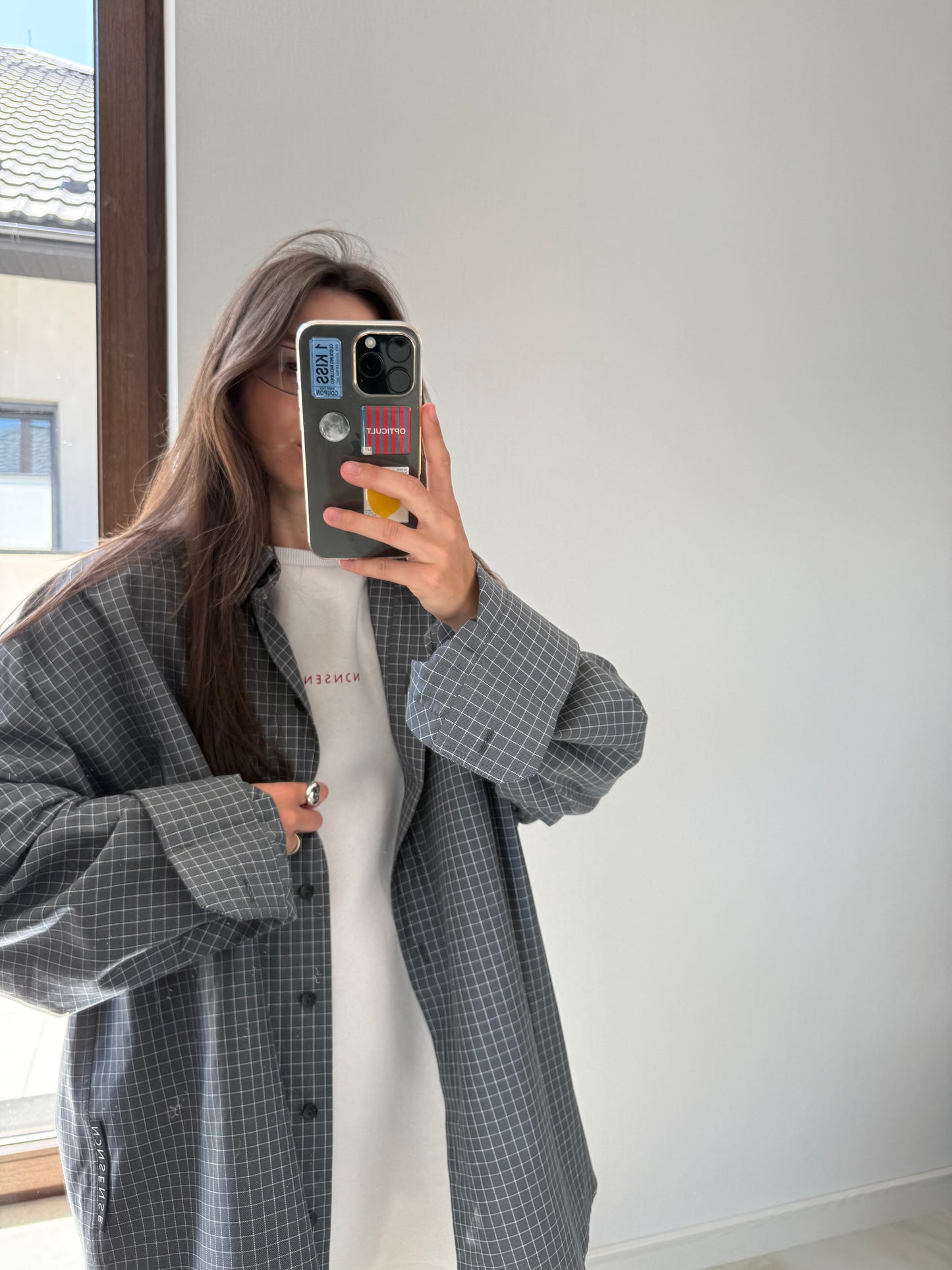 OVERSIZED UNISEX SHIRT I AM ENOUGH