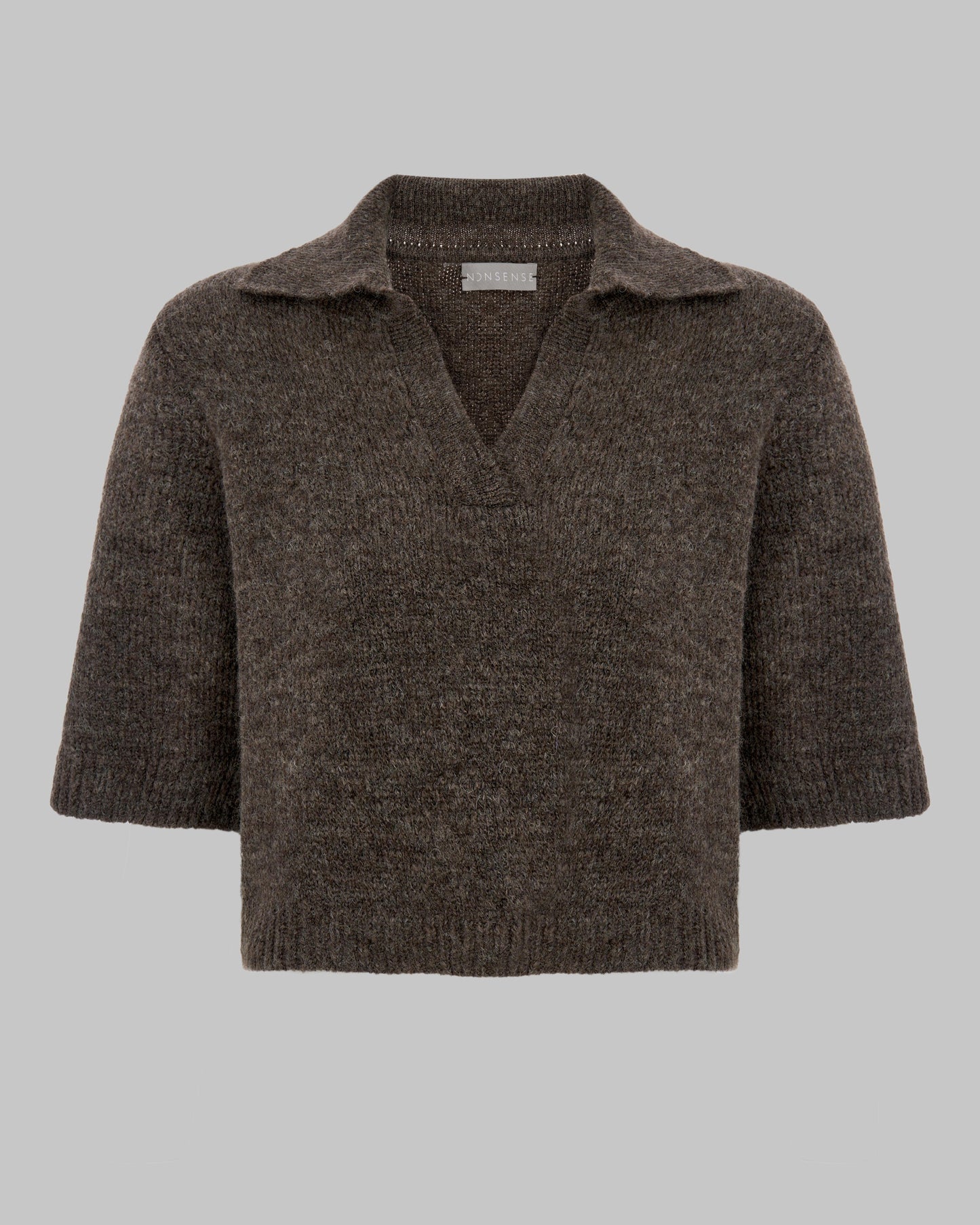 NONSENSE KNITTED POLO TEDDY