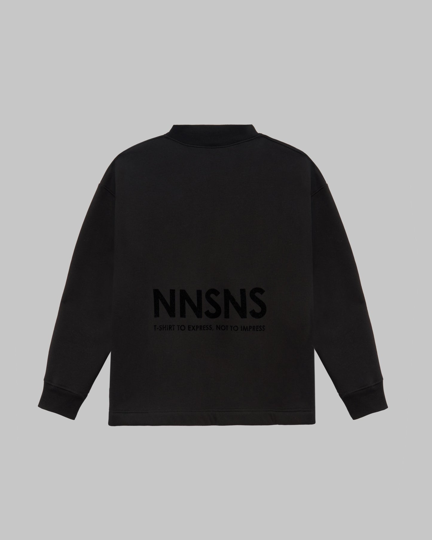 BLACK RELAXED SWEATSHIRT NONSENSE