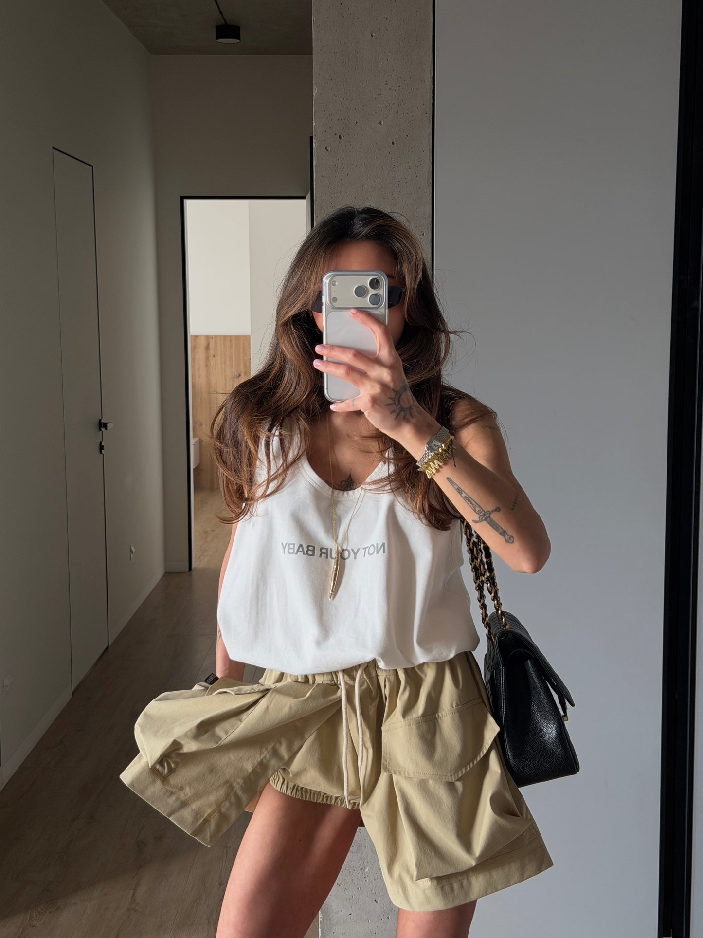 CARGO SHORTS BEIGE