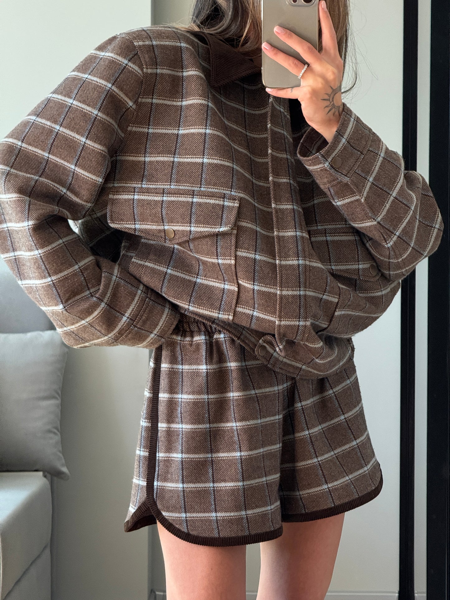 WOOL BRОWN BOMBER NONSENSE