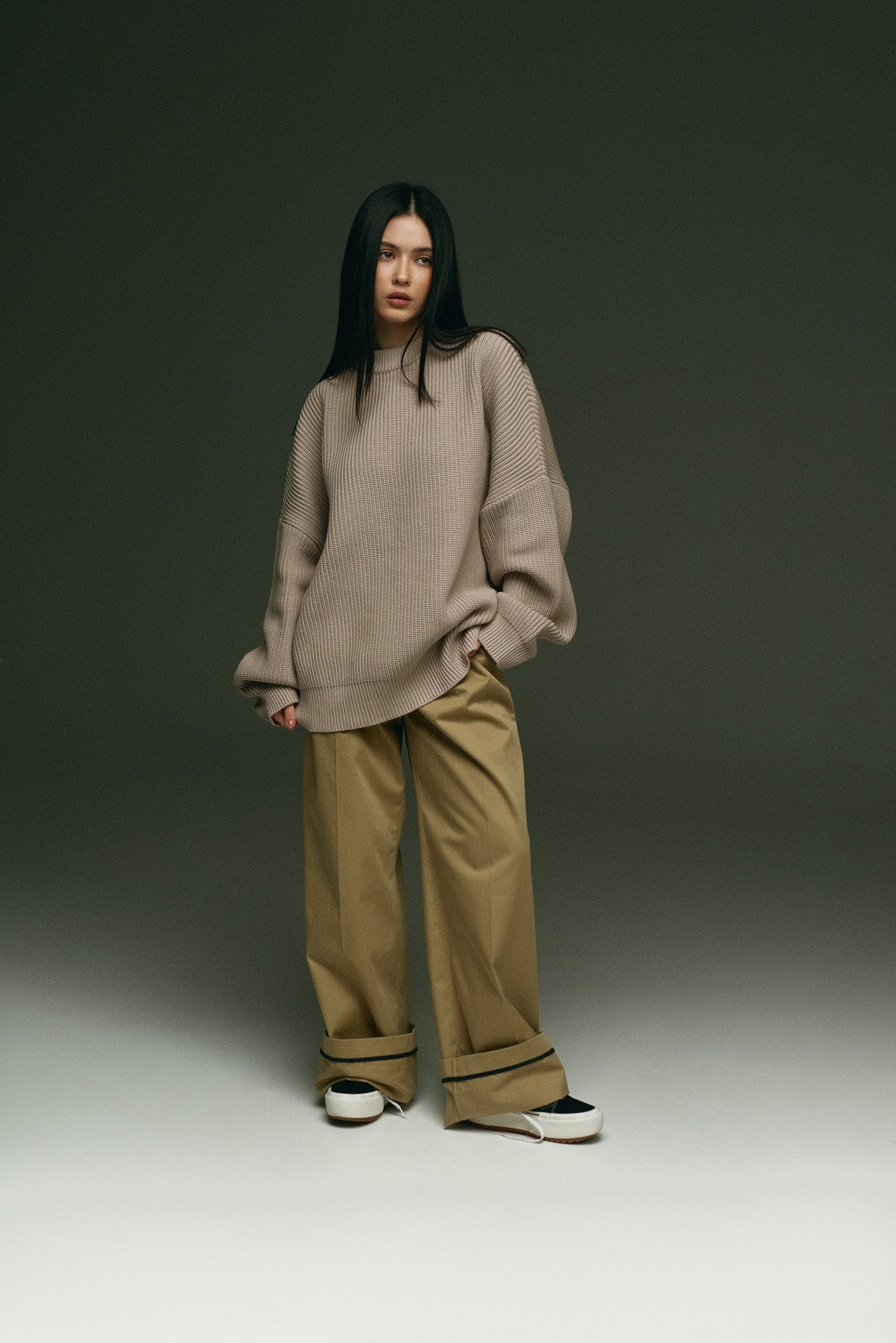 BASIC UNISEX SWEATER LILAC