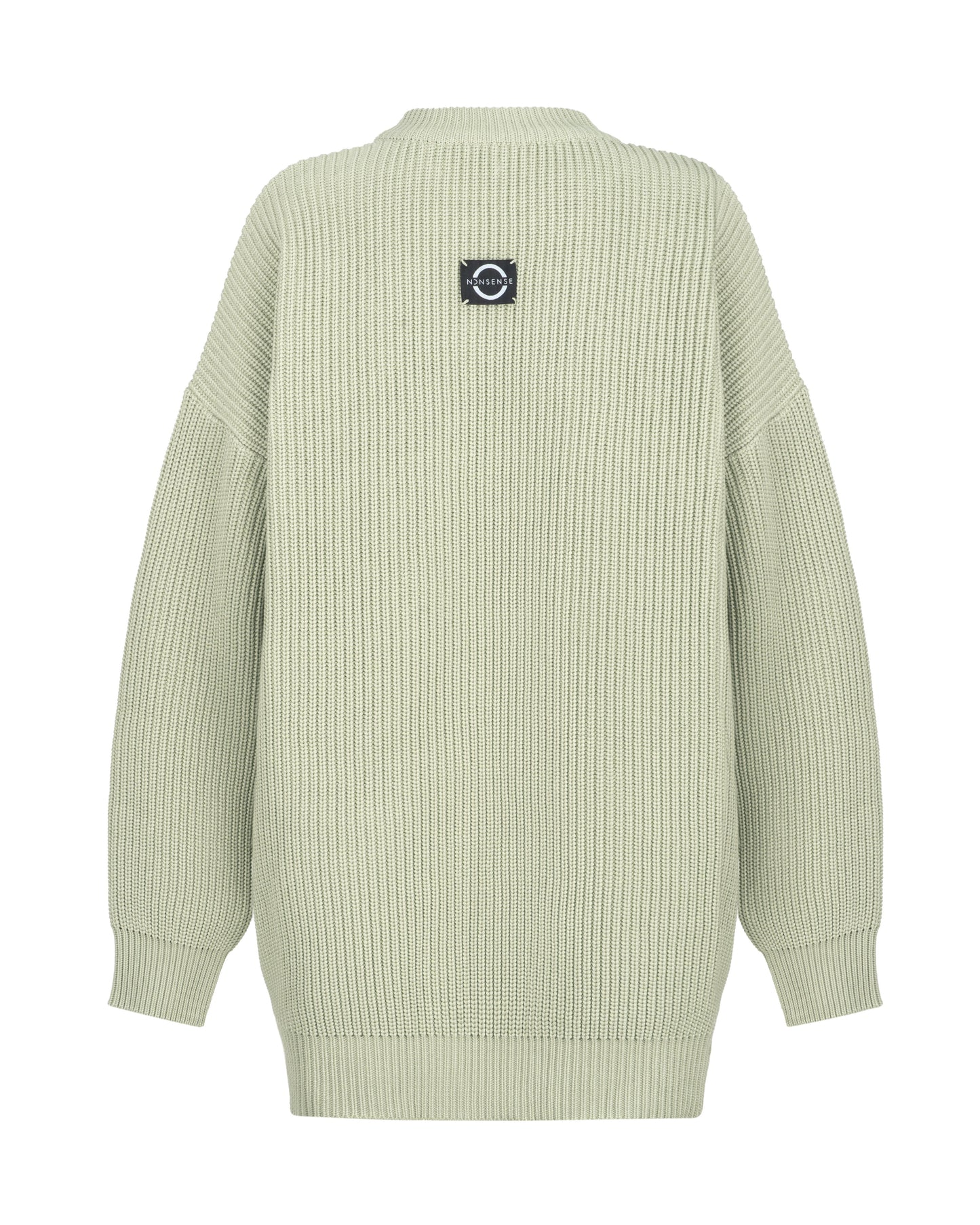 BASIC OVERSIZED SWAETER SAGE GREEN