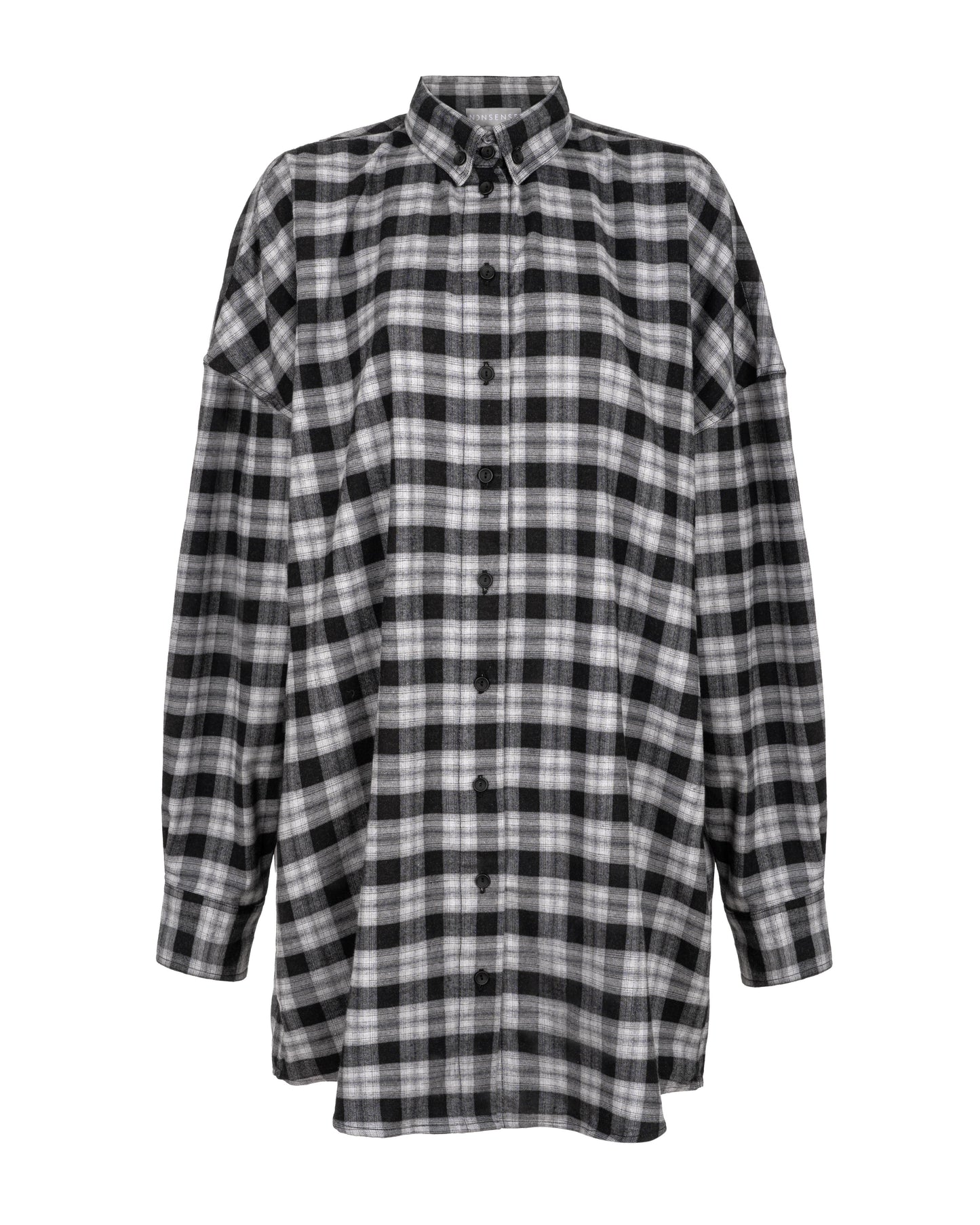 OVERSIZED SHIRT NONSENSE BLACK