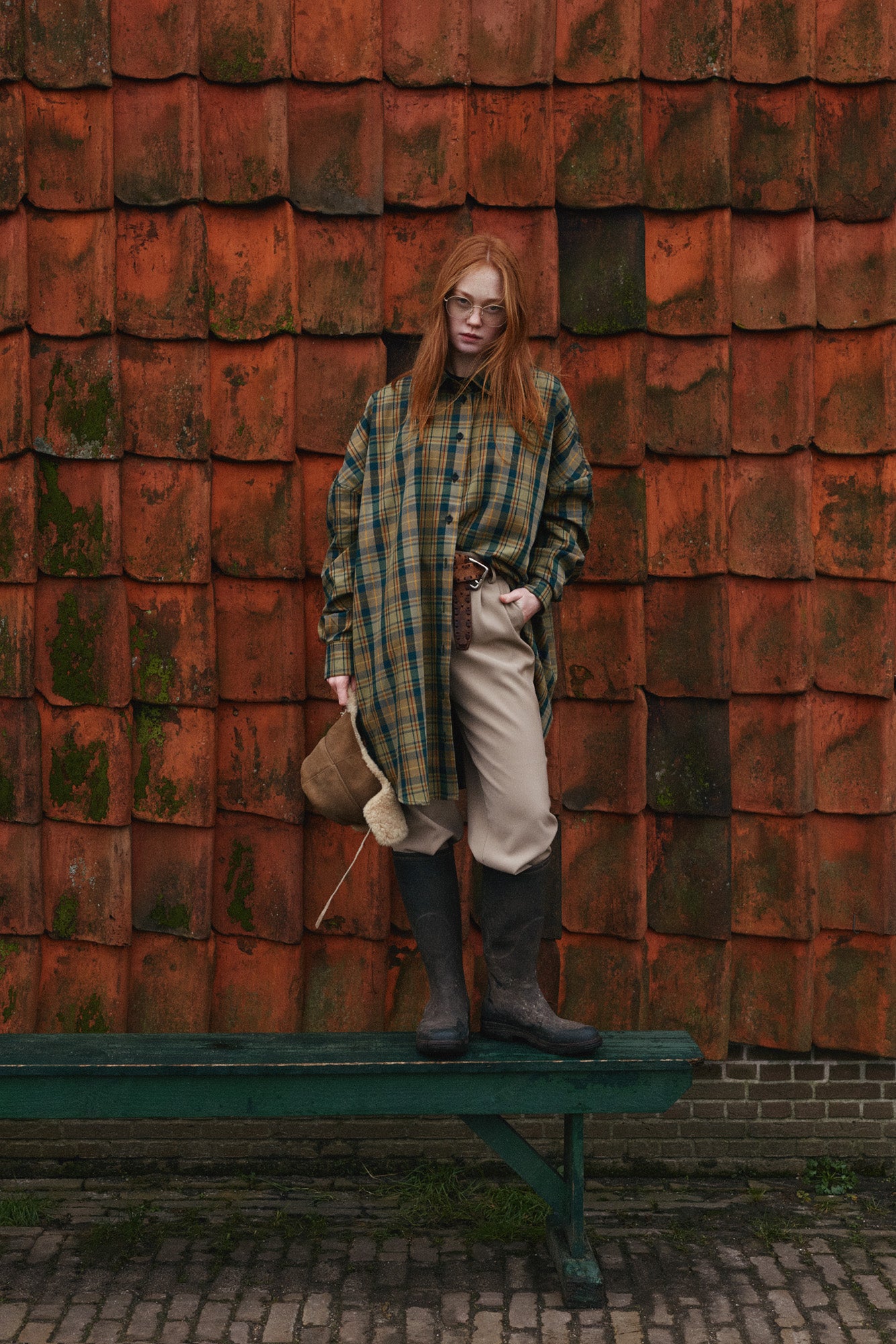 UNISEX OVERSIZED SHIRT KHAKI