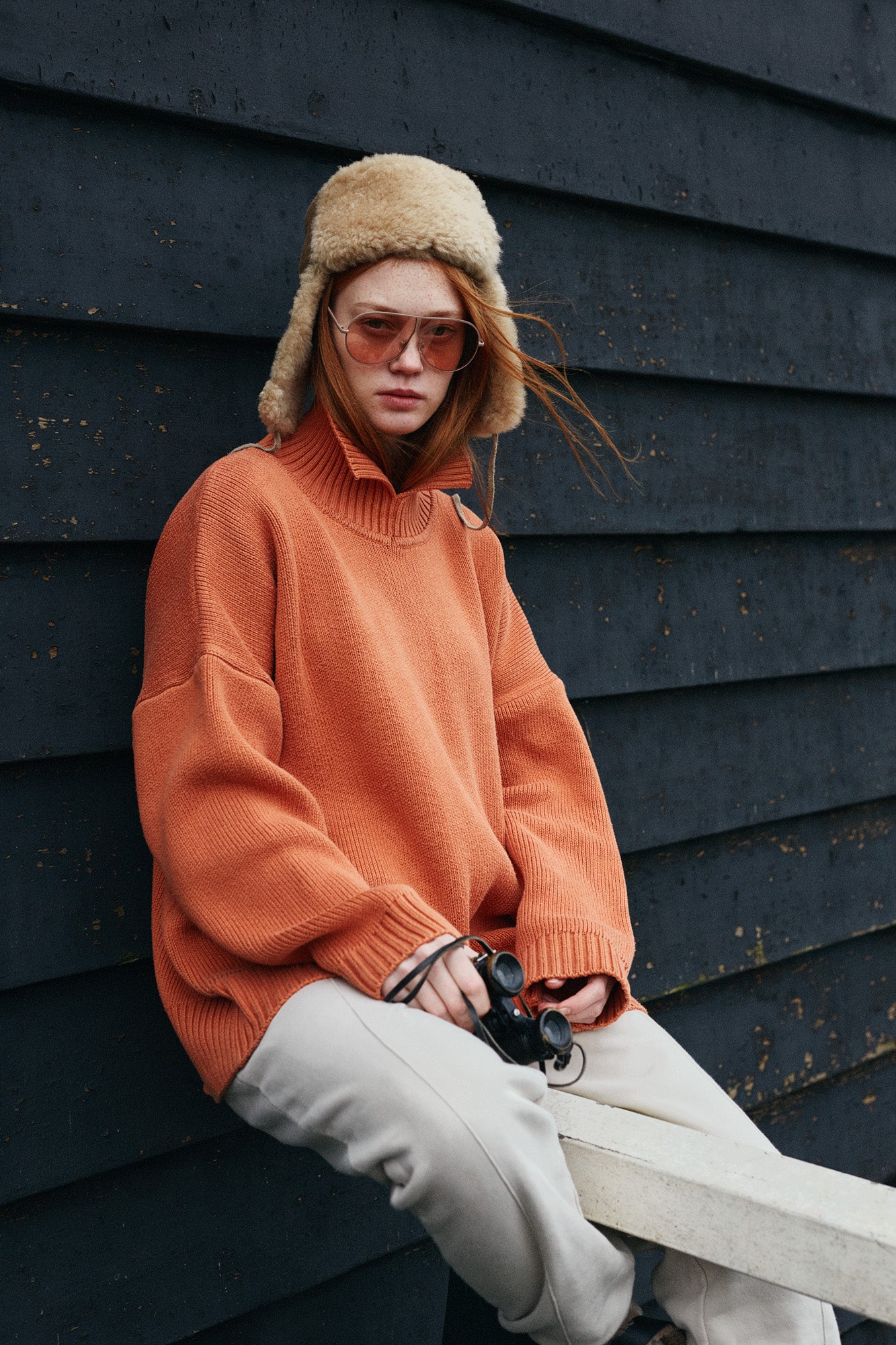 UNISEX SWEATER BRICK