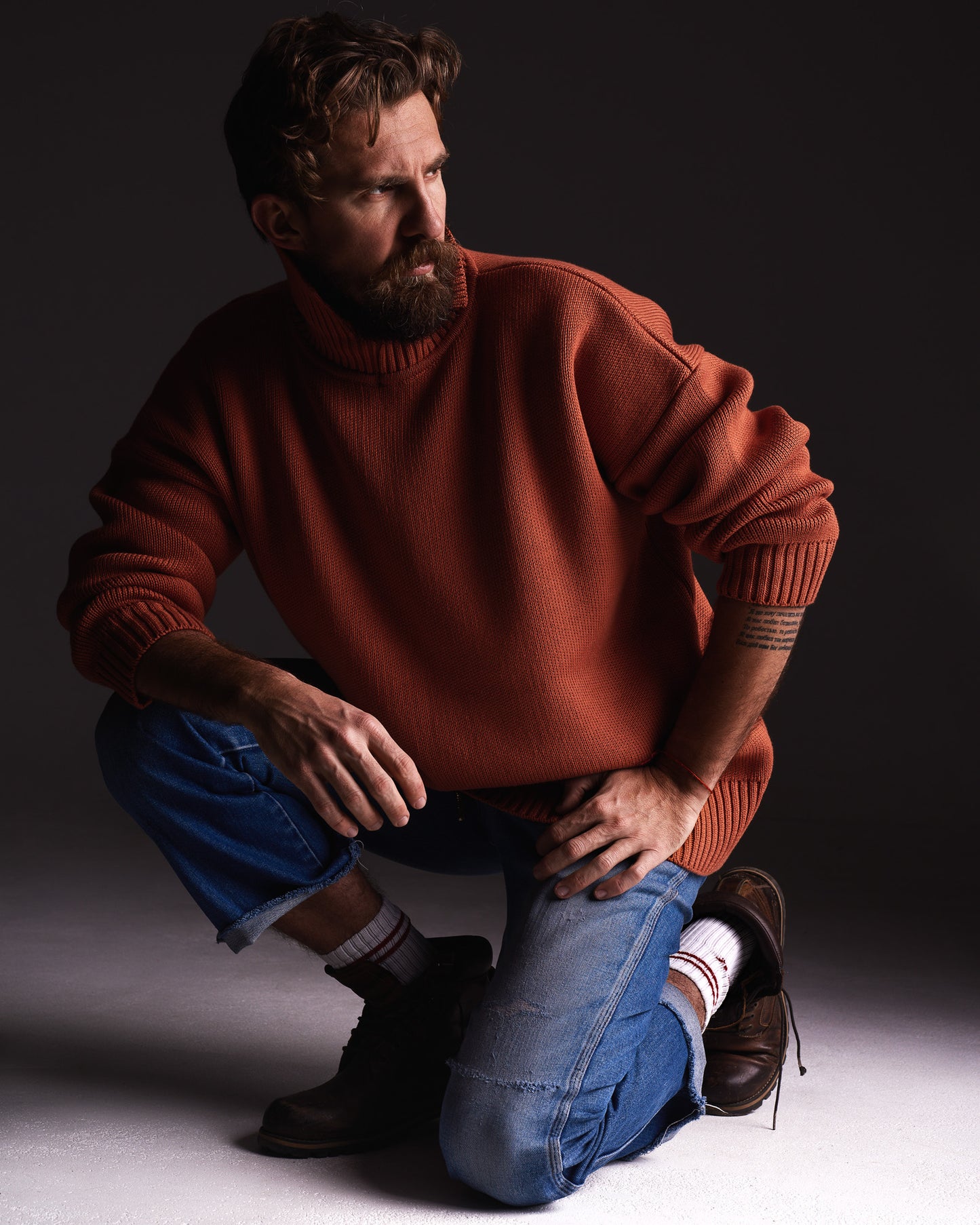 UNISEX SWEATER BRICK