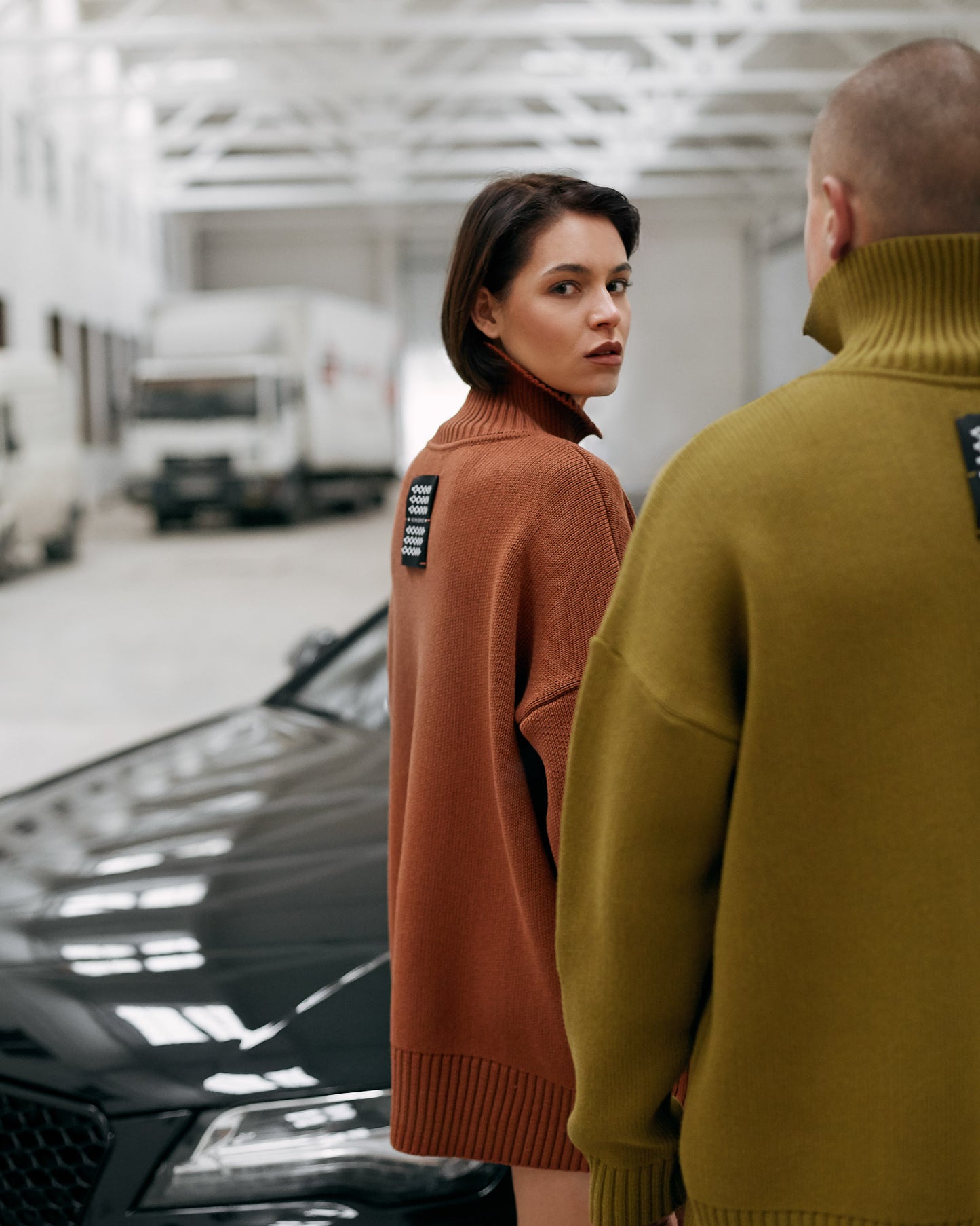 UNISEX SWEATER COPPER