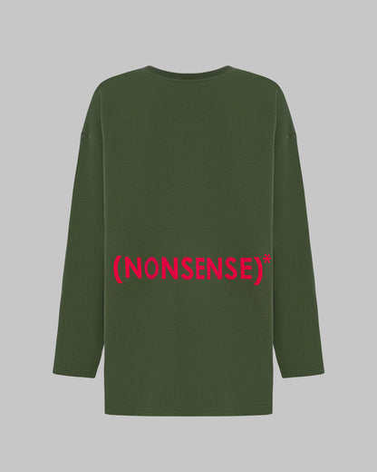 OVERSIZED LONG SLEEVE KHAKI