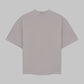 UNISEX T-SHIRT FLOWERS GREY