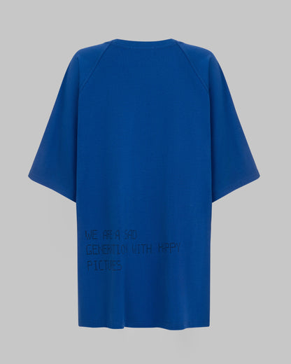 UNISEX T-SHIRT GENERATION ULTRAMARINE