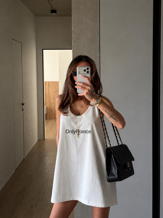RELAXED TANK-DRESS “OnlyFrance”