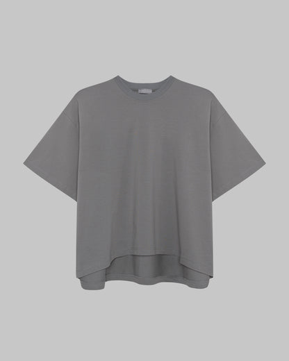 OVERSIZED T-SHIRT (N)ONSENSE GREY-OLIVE
