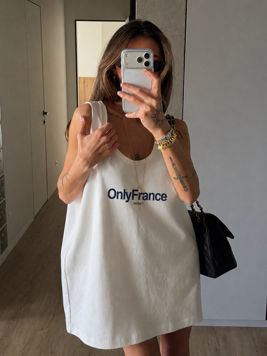 RELAXED TANK-DRESS “OnlyFrance”