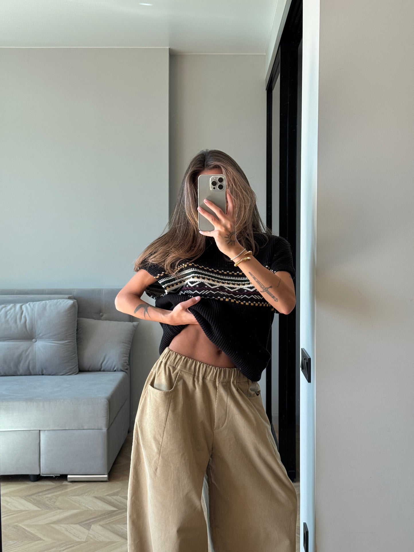 VELVET BALLOON PANTS NONSENSE