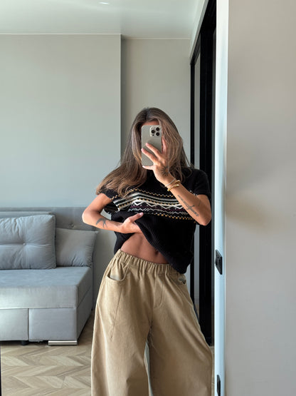 VELVET BALLOON PANTS NONSENSE