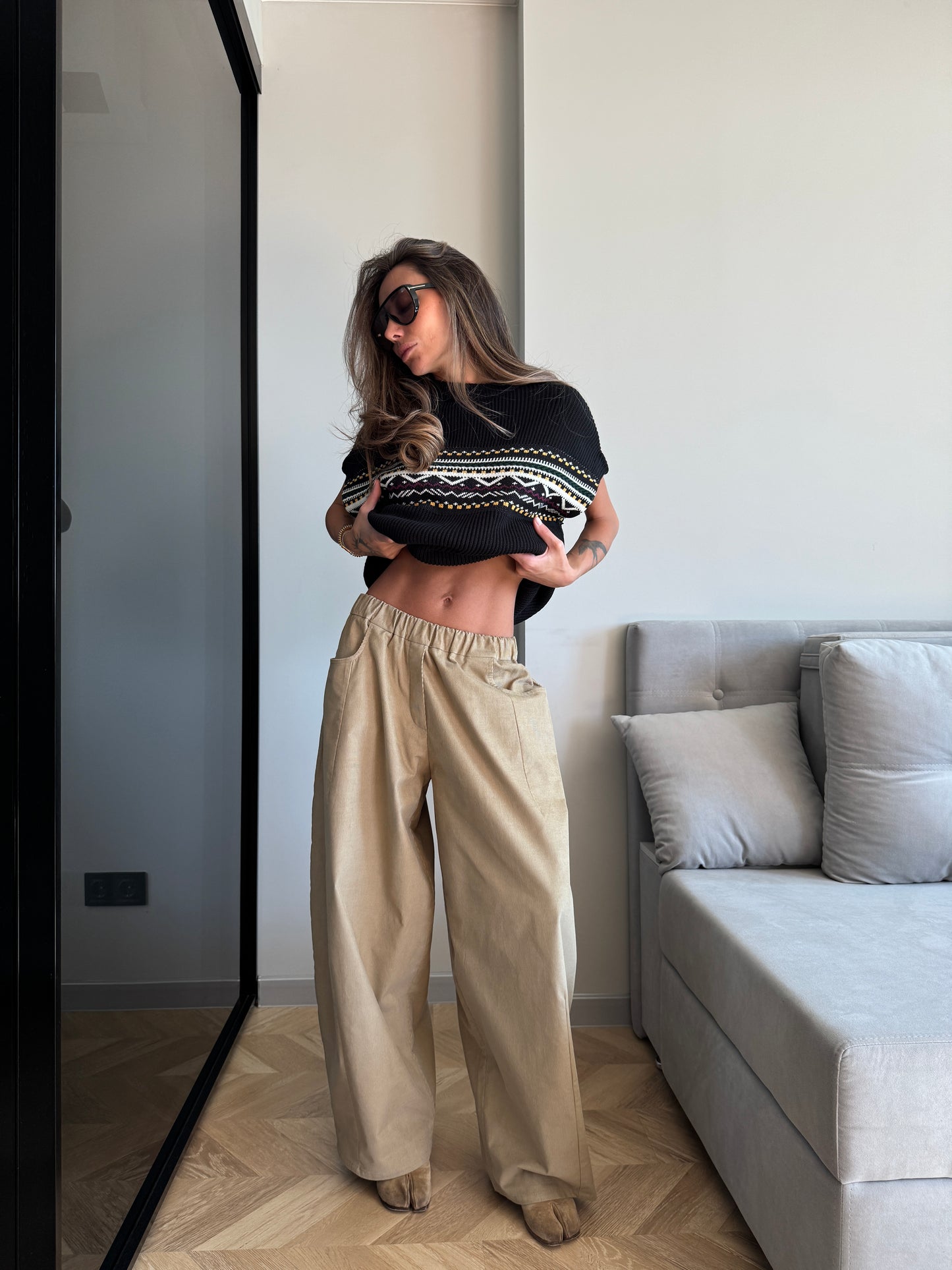 VELVET BALLOON PANTS NONSENSE