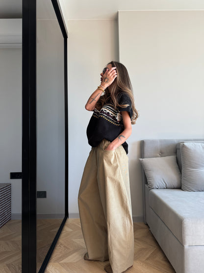 VELVET BALLOON PANTS NONSENSE