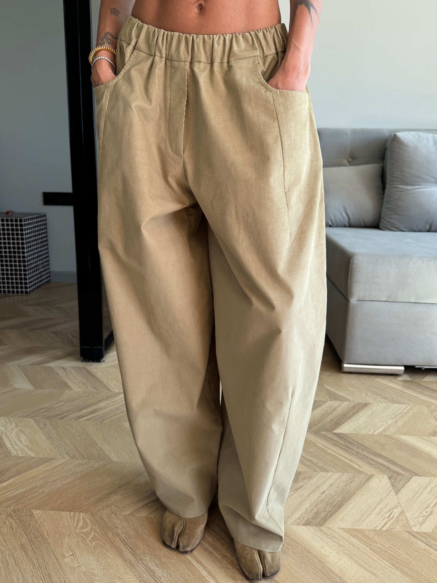 VELVET BALLOON PANTS NONSENSE