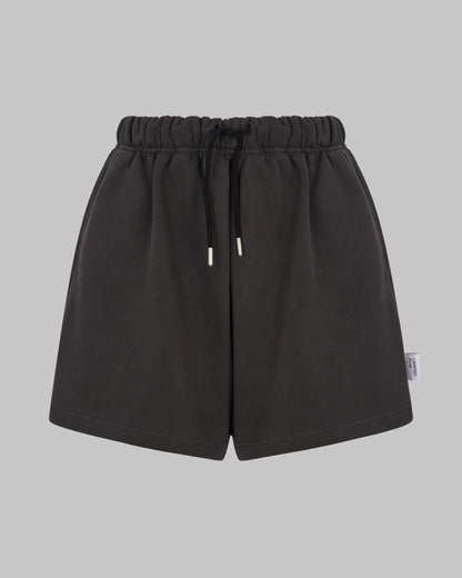 GRAPHITE DRAWSTRING SHORTS