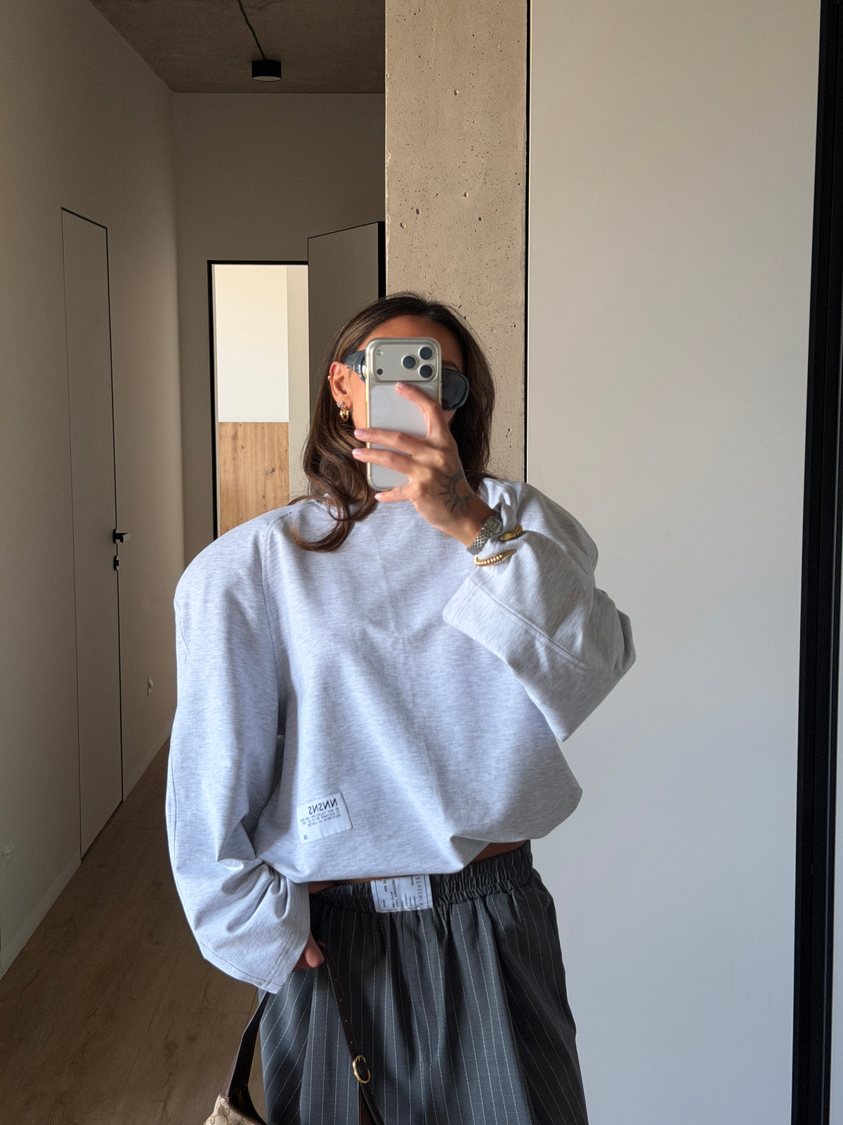 HEAVYWEIGHT SWEATSHIRT LIGHT MELANGE