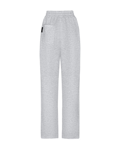 PALAZZO PANTS LIGHT MELANGE