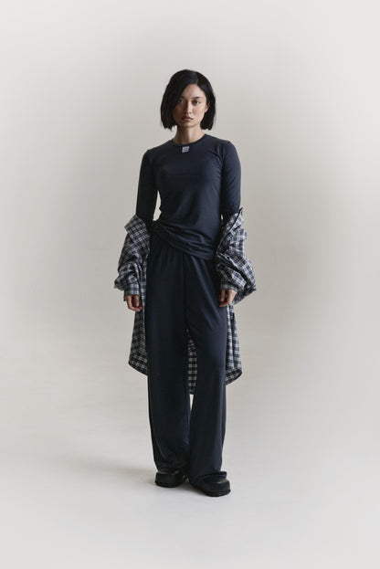 VISCOSE SUIT GRAPHITE