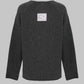 WOOL RAGGED SWEATER GREY