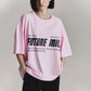 LIMITED T-SHIRT "FUTURE MILF" LIGHT PINK