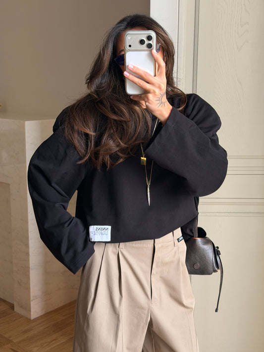 HEAVYWEIGHT SWEATSHIRT BLACK