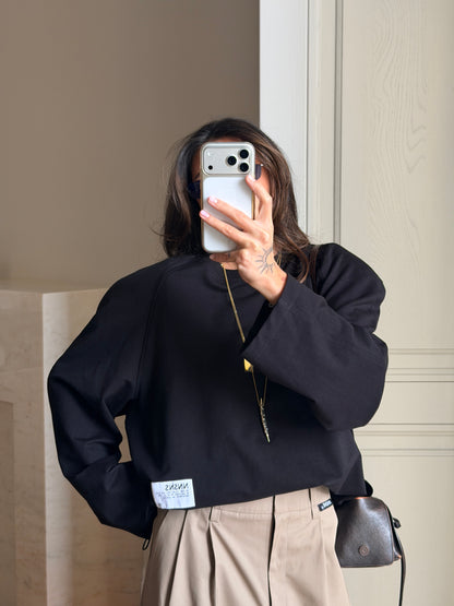 HEAVYWEIGHT SWEATSHIRT BLACK