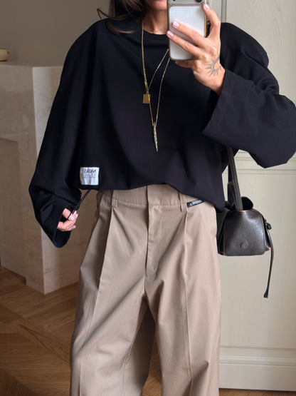 HEAVYWEIGHT SWEATSHIRT BLACK