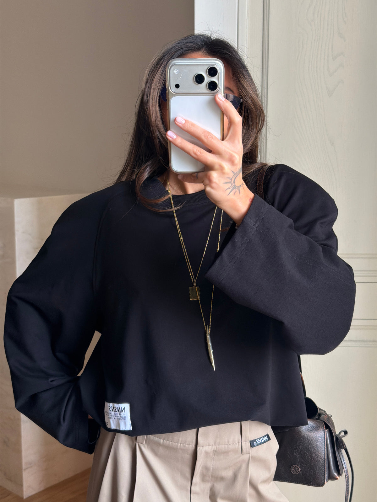 HEAVYWEIGHT SWEATSHIRT BLACK