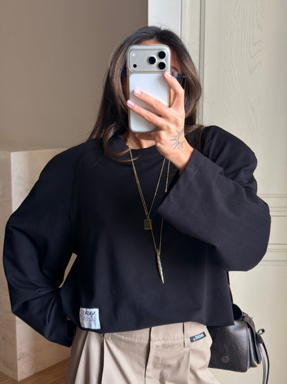 HEAVYWEIGHT SWEATSHIRT BLACK