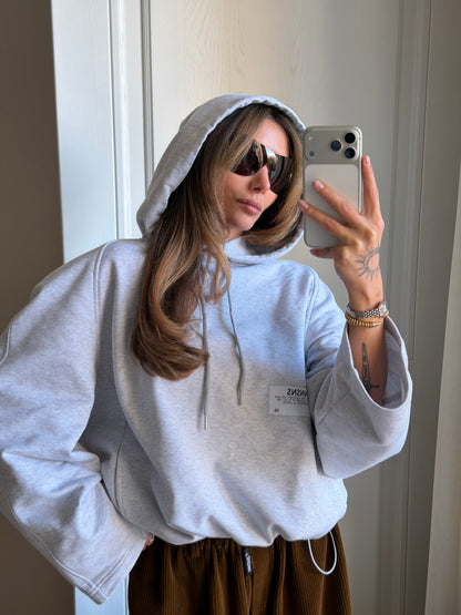 HEAVYWEIGHT HOODIE LIGHT MELANGE