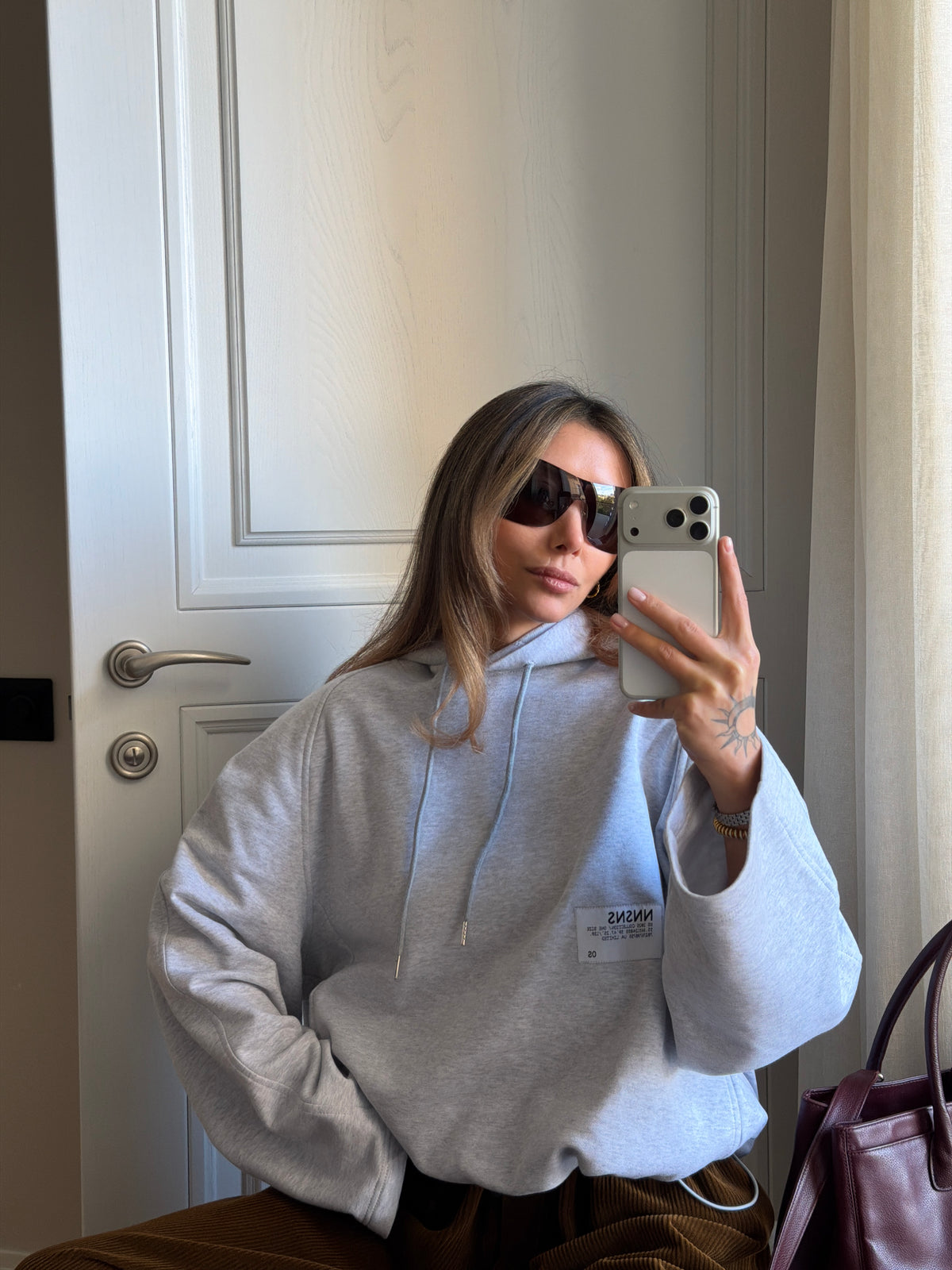 HEAVYWEIGHT HOODIE LIGHT MELANGE