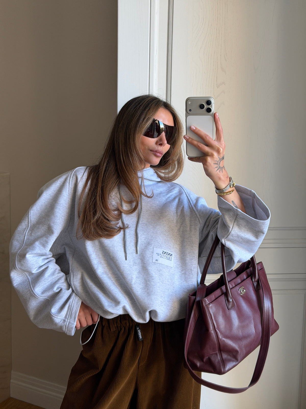 HEAVYWEIGHT HOODIE LIGHT MELANGE