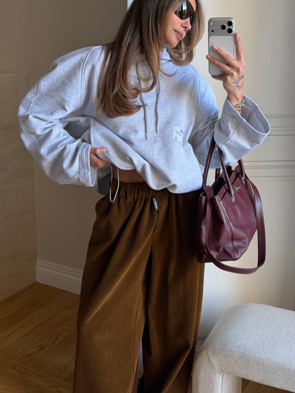 VELVET PANTS GOLDEN MUSTARD