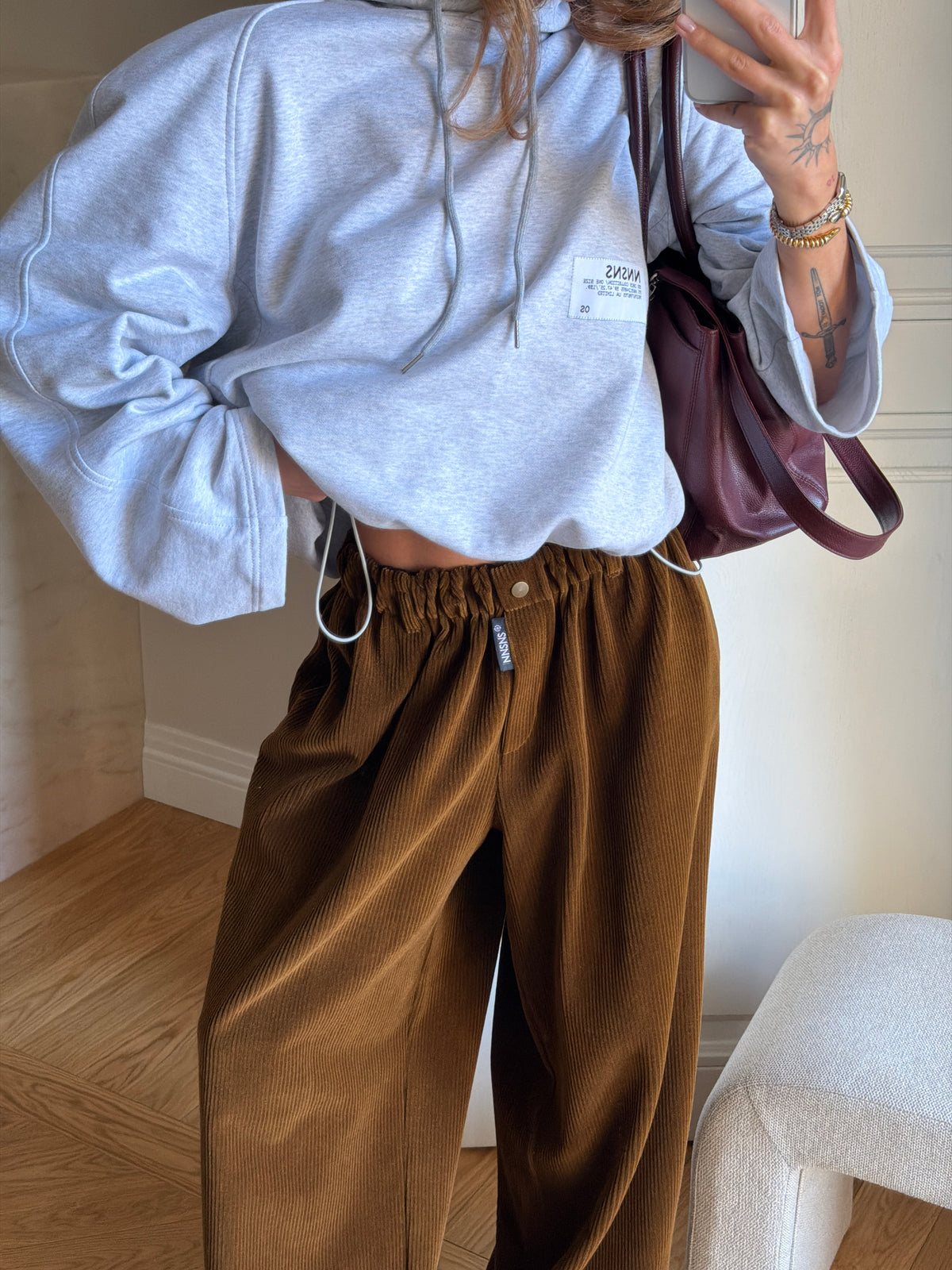 VELVET PANTS GOLDEN MUSTARD