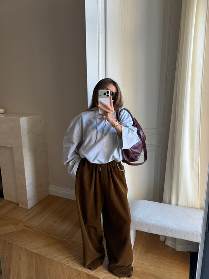 VELVET PANTS GOLDEN MUSTARD