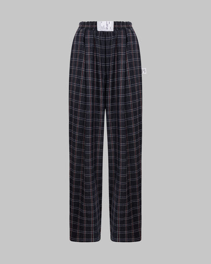 RELAXED PANTS DARK GREY